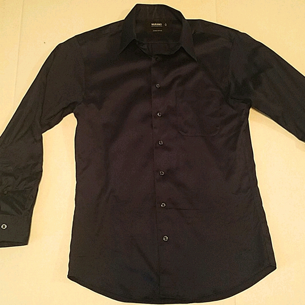 Murano Men's Dress Shirt - Dark Blue